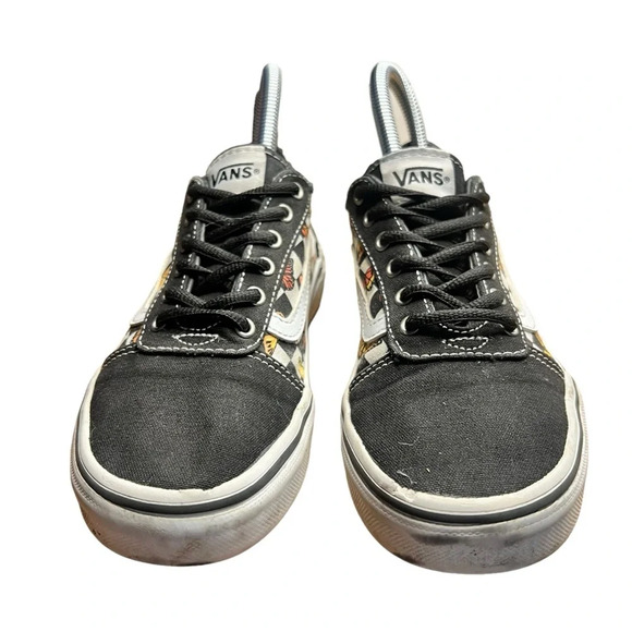 Vans® Ward Checkerboard Butterfly Low Top Lace-up Shoes/Sneakers - Missy‎ Size 3 - Picture 6 of 11